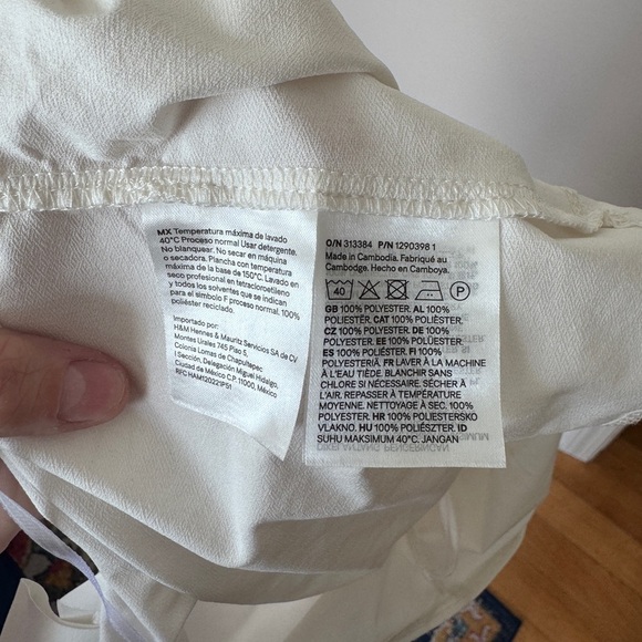 H&M White Halter Top - Picture 7 of 8